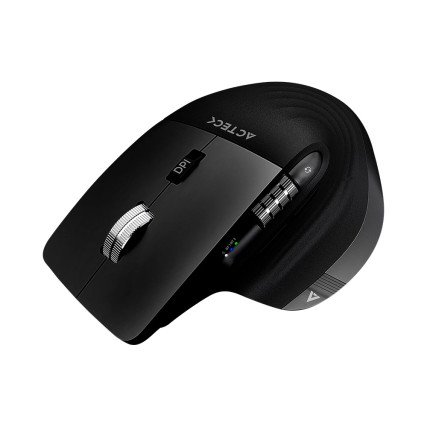Mouse Ergonómico Acteck Óptico Virtuos Pro MI780, Inalámbrico, Bluetooth/USB-C, 3000DPI