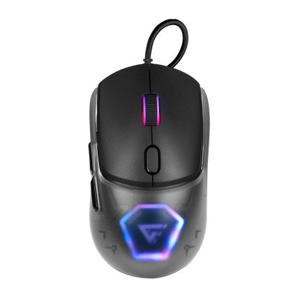 Mouse Game Factor Carcasas Intercambiables P3327 12k Dpi Rgb Usb Negro (mog53-bk)