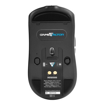 Mouse Game Factor Inal. Wireless 2.4g+bt, Pixart 3395, 26k Dpi, 4k Hz Base Rgb 56g