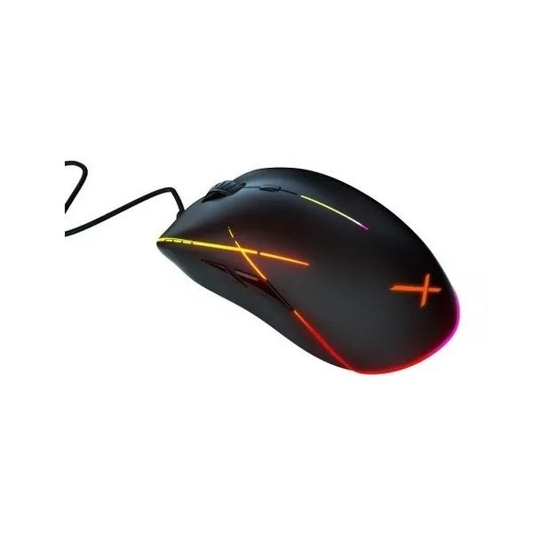 Mouse Gamer Xzeal XZ930 Alámbrico 12400 DPIS 8 Botones RGB