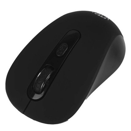Mouse Acteck Óptico Optimize Joy MI215, Inalámbrico, 1600DPI, USB, Negro