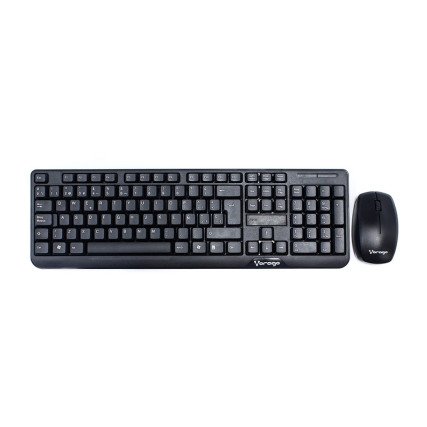 Kit de Teclado y Mouse Vorago KM-302, Inalámbrico, USB, Negro10263.