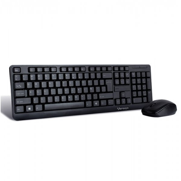 Kit de Teclado y Mouse Vorago KM-302, Inalámbrico, USB, Negro10263.