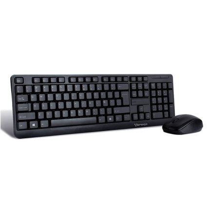 Kit de Teclado y Mouse Vorago KM-302, Inalámbrico, USB, Negro10263.