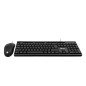 Kit Stylos Mouse y Teclado Alámbrico 105/3 Teclas Español