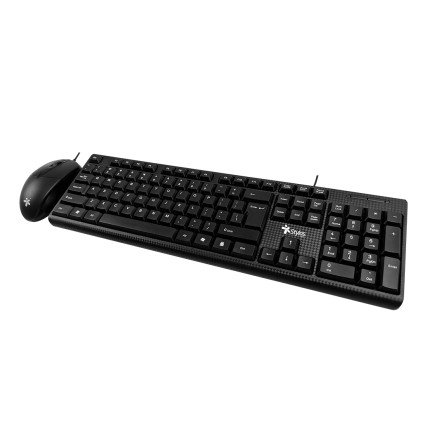 Kit Stylos Mouse y Teclado Alámbrico 105/3 Teclas Español