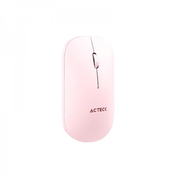 Combo Acteck Silk MK720 2-1 Ergonómico/Inalámbrico USB Rosa