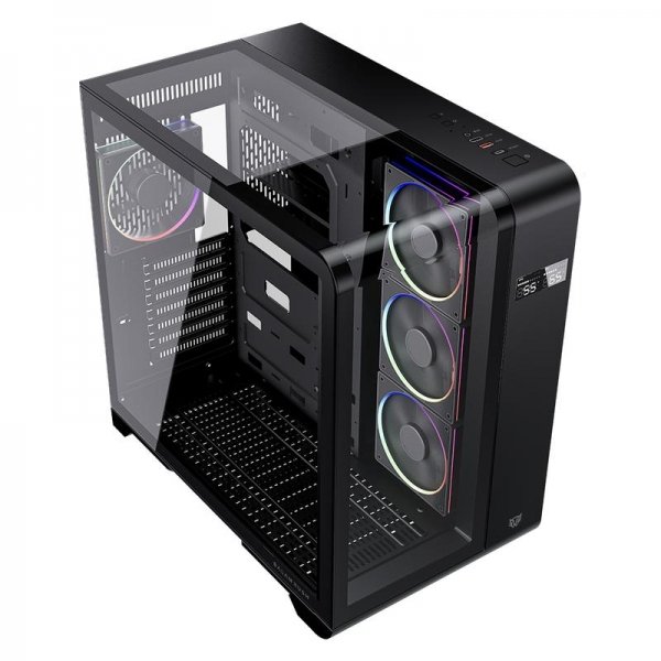 Gabinete Balam Tank Curve Displ 7400/MB ATX/4 Vent ARGB/NEG BR-941594