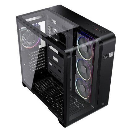 Gabinete Balam Tank Curve Displ 7400/MB ATX/4 Vent ARGB/NEG BR-941594