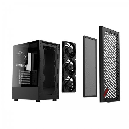Gabinete Gamer XPG Valor Air Negro M/T Chassis (VALORAIRMT-BKCWW)