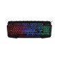 Teclado Gamer Balam Rush Murder USB Prog 3 Colores Led Negro