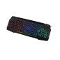 Teclado Gamer Balam Rush Murder USB Prog 3 Colores Led Negro