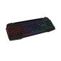 Teclado Gamer Balam Rush Murder USB Prog 3 Colores Led Negro