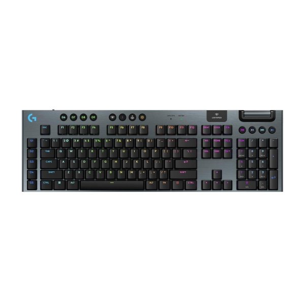 Teclado Logitech G915 X Lightspeed BT Tactile RGB Black