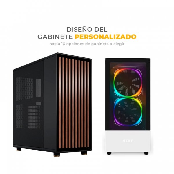 Gen - Core i7 14700F, RTX 5070 12GB Video, 32GB RAM DDR5, 1TB M.2 Nvme, Enfriamiento Líquido 240mm