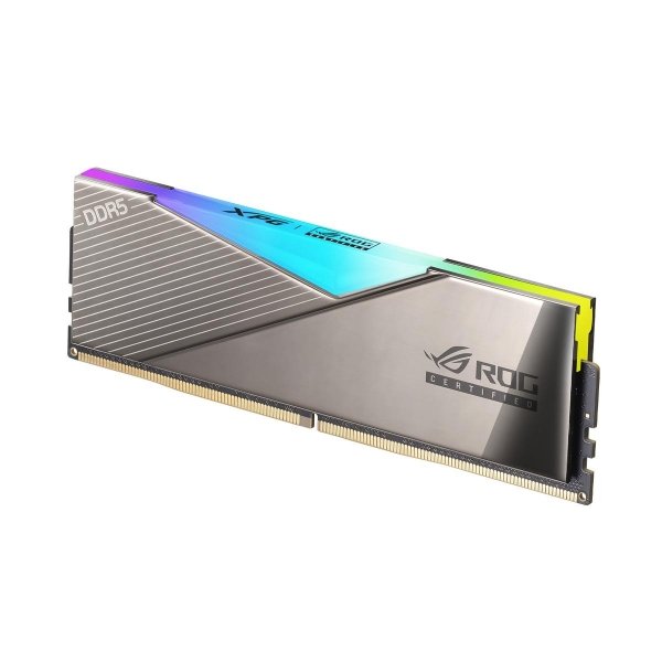 Memoria DDR5 XPG Lancer Rog 16GB 6600MTS RGB Kit2 (AX5U6600C3216G-DCLARROG)