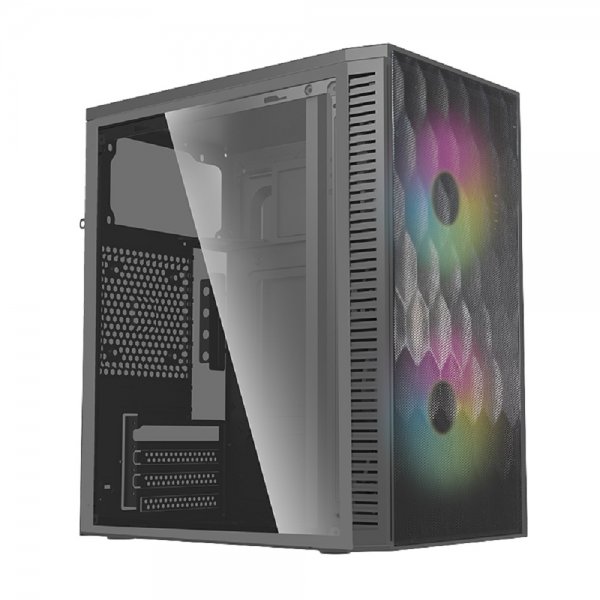 Gabinete Acteck Fuji GC470 M-ATX 500W USB 3.0 Negro AC-935838