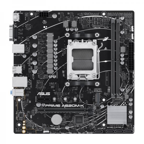 Tarjeta Madre Asus Prime A620M-K SOC AM5/DDR5/HDMI/VGA