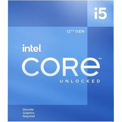 CPU Intel Core i5 12600KF Soc1700 12TH GEN 3.7GHZ BX8071512600KF