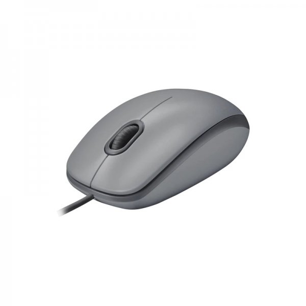 Mouse Logitech M110 Óptico USB 1,000 DPI Silent Gray (910-006757)