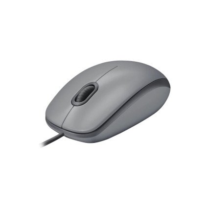 Mouse Logitech M110 Óptico USB 1,000 DPI Silent Gray (910-006757)