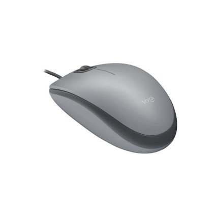 Mouse Logitech M110 Óptico USB 1,000 DPI Silent Gray (910-006757)