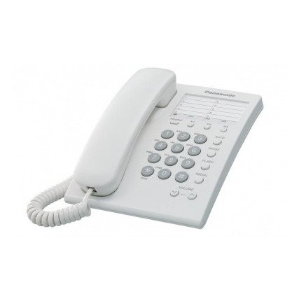 Panasonic Teléfono Alámbrico Básico 13 Memorias Blanco