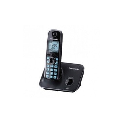 Panasonic Teléfono Inalámbrico P.LCD 1.8 Moco Eco Negro (KX-TG4111MEB)