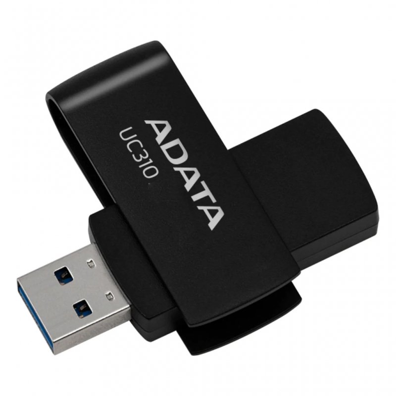 Memoria Flash Adata UC310 128GB USB 3.2 Negro (UC310-128G-RBK)