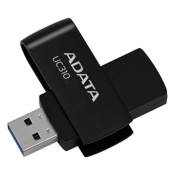 Memoria Flash Adata UC310 128GB USB 3.2 Negro (UC310-128G-RBK)