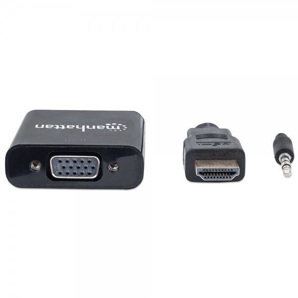 Convertidor Video Manhattan HDMI A SVGA+Audio 151559