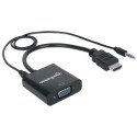 Convertidor Video Manhattan HDMI A SVGA+Audio 151559