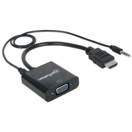 Convertidor Video Manhattan HDMI A SVGA+Audio 151559