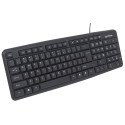 Kit Teclado y Mouse Manhattan Alambrico USB 178464