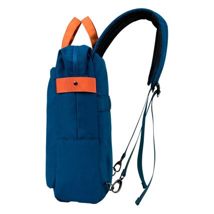 Mochila Vorago Vintage Doble Uso Laptop 15.6" Azul