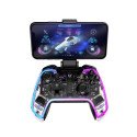 Gamepad Acteck Kontrol Glow G595 Inalámbrico BT 5.0 RGB Transpa