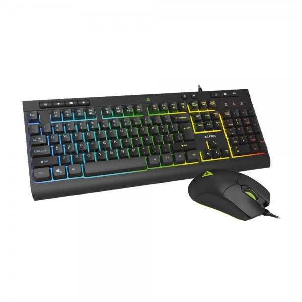 Combo Acteck 2 en 1 Alámbrico Aurean MK477G Diseño Gamer AC-936750
