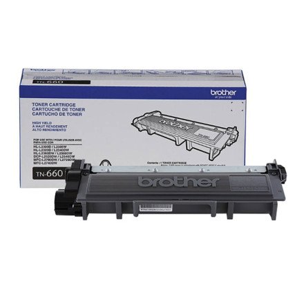 Toner Brother Negro 2600 Paginas Para HLL2360DW DCPL2540DW MFCL270 TN660