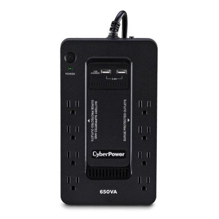 UPS/No Break Cyberpower SX650U 650VA/350W Standby 8 Contactos