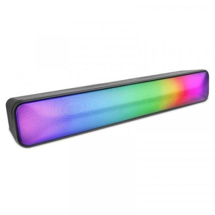 Barra de Sonido Getttech BT 3.5mm Altavoz RMS De 3W RGB