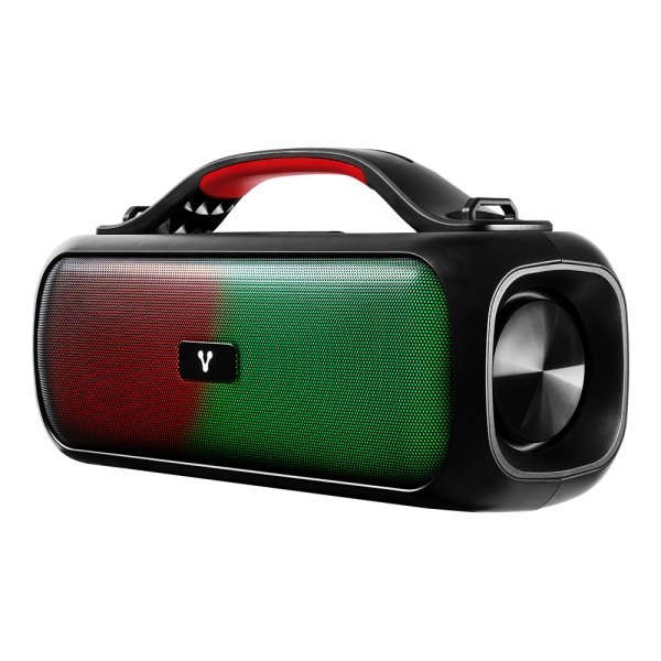 Bocina Vorago BT USB Luz Frontal RGB TWS 20W RMS IPX5 BSP-440