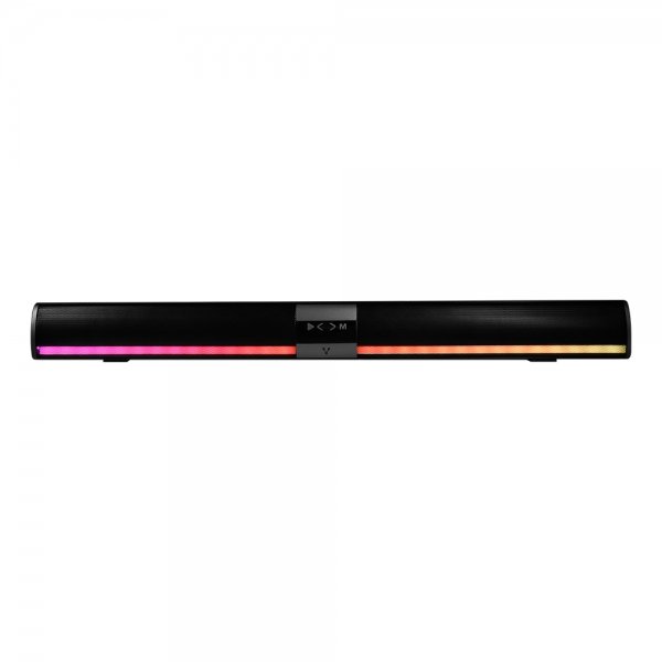 Barra de Sonido Vorago BT/TF/AUX 3.5MM/USB/COAX RGB Tipo C 2x5W
