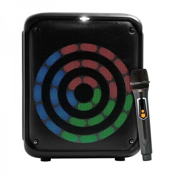 Bafle Vorago 8" BT 30 Watts RMS Tencología DSP/USB/MSD/3.5 MM/TWS 5 Hrs Tipo C