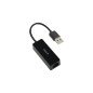 Adaptador Acteck AE420 Shift Plus USB-A a RJ45 M-H Negro Adaptador Acteck AE420 Shift Plus USB-A a RJ45 M-H Negro