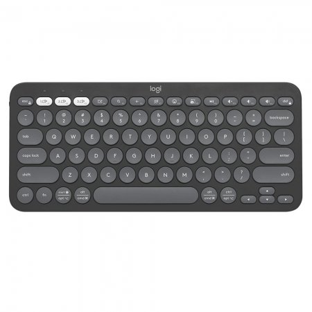 Teclado Logitech Pebble Keys 2 K380s BT Multid. Graphite