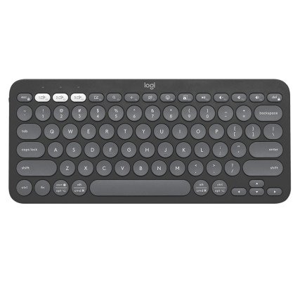 Teclado Logitech Pebble Keys 2 K380s BT Multid. Graphite