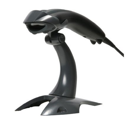 Lector de Código de Barras Honeywell Voyaguer Laser 1D Con Base USB Negro 1YR 1200G-2USB-1