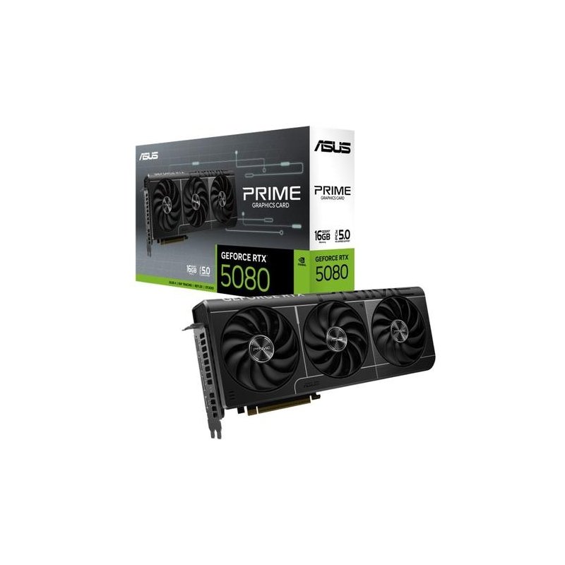 Tarjeta de Video Asus Prime-RTX5080-16G GDDR7/1HMDI/3DP/PCI 5.0