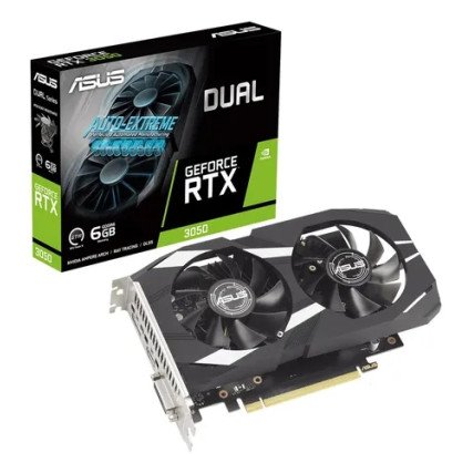 Tarjeta de Video Asus Dual-RTX3050-O6G GDDR6/1HMDI/1DP/PCI 4.0