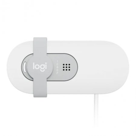 Cámara Web Logitech Brio 100 Full HD 1080p USB-A Off White (960-001615)